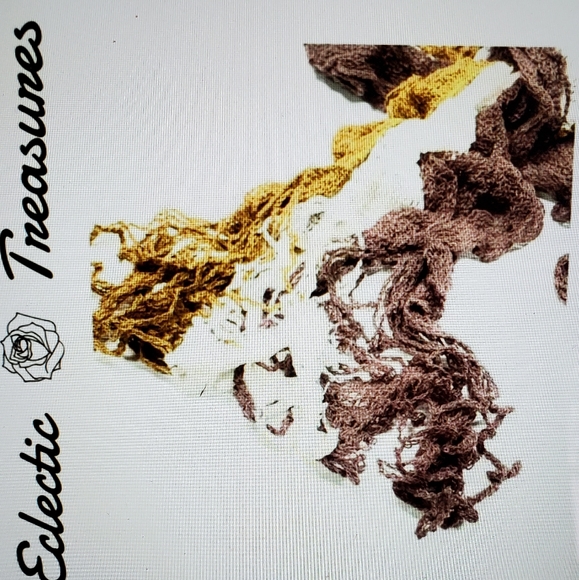 Boho Thick Knit Mesh Scarf🍃 - Picture 4 of 5